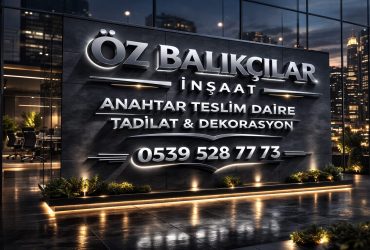 eryaman anahtar teslim tadilat