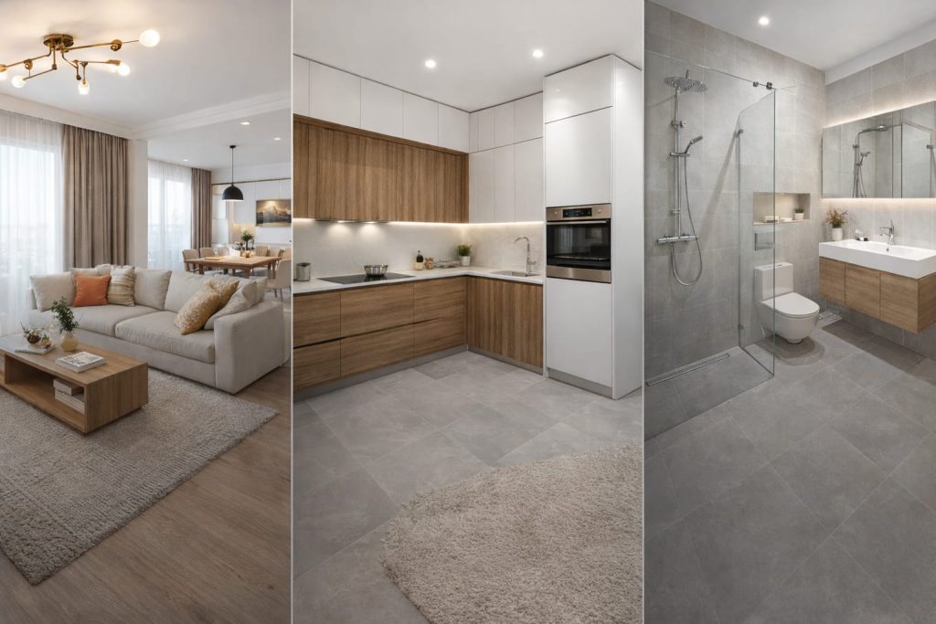 eryaman daire banyo tadilatı yenileme