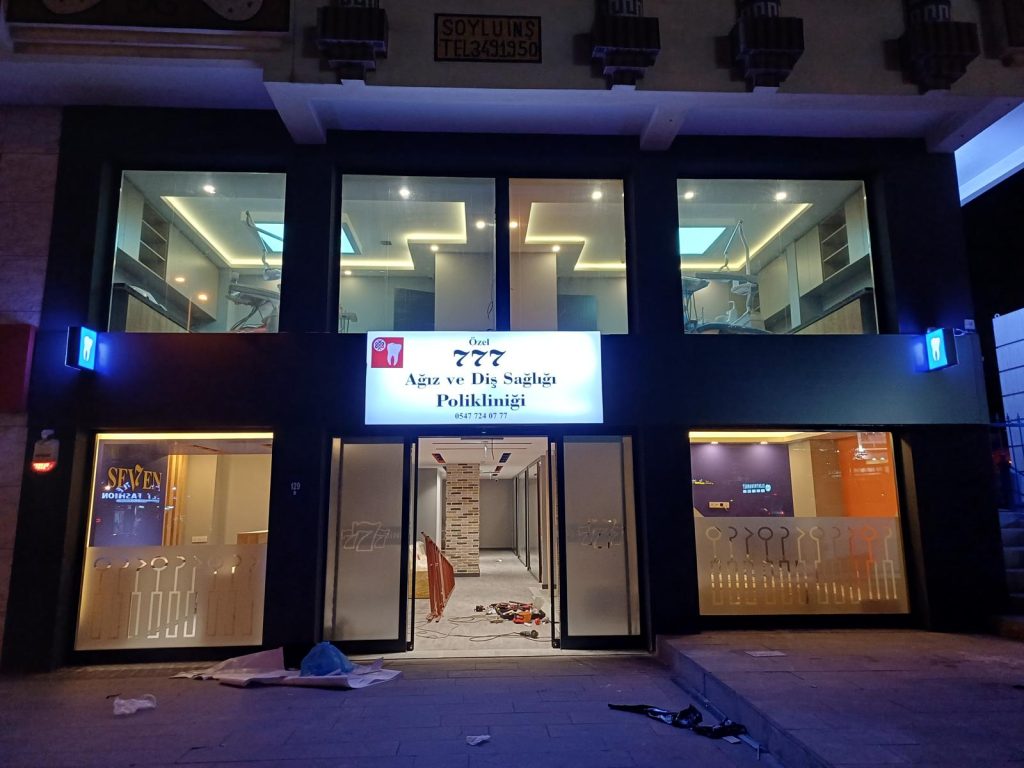 Anahtar Teslim Diş Kliniği Dekorasyon